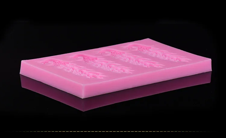 Новое поступление яркий силиконовый инструмент для помадки. Кружевная форма