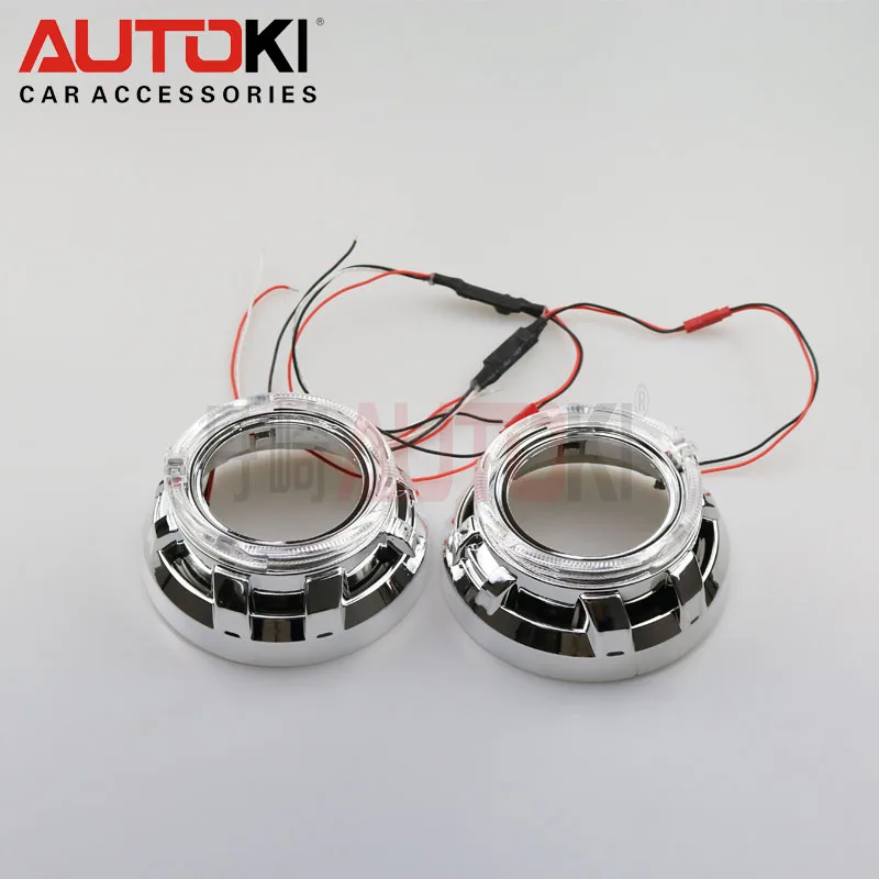 Автомобили 3.0 дюйм(ов) Q5 КИОТО СВЕТОДИОДНЫЙ Ангельские глазки bixenon объектив HID