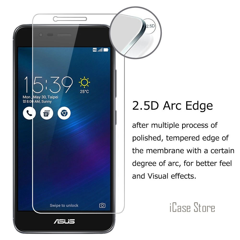 3 Max ZC520TL 5 2 дюймов Чехол 9H закаленное стекло для asus Zenfone Peg X008D защитный чехол