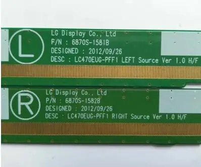 6The оригинальная пара 870S-1581B 6870S-1582B LC470EUG-PFF1 SPOT