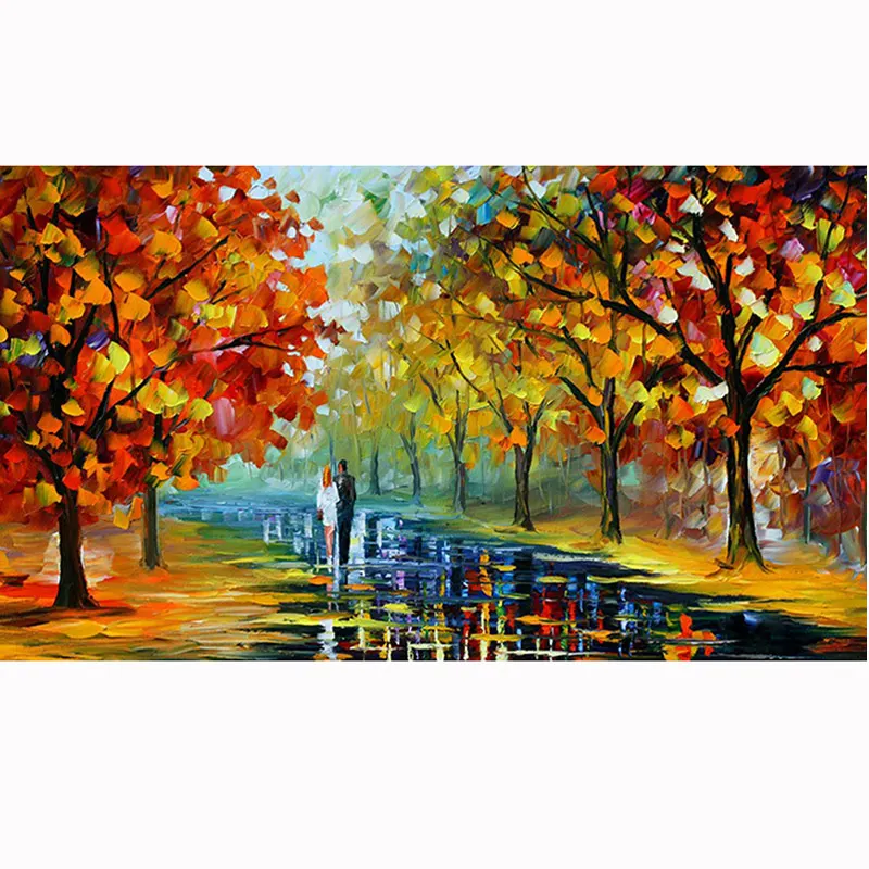 D SH 5D поделки алмазов картина вышивка крестиком пейзаж Алмазная мозаика пара