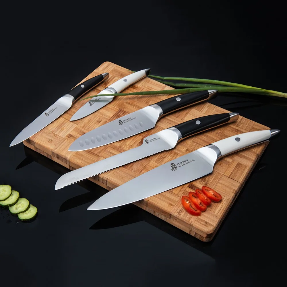 TUO столовые приборы нож для хлеба-японский HC из нержавеющей стали нарезки торта