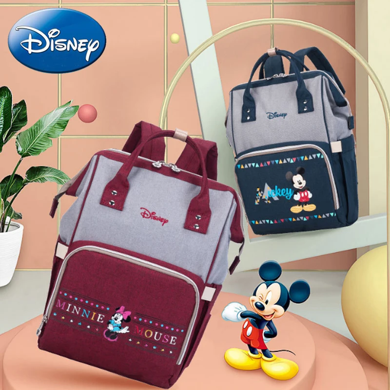 Disney новинка 2019 рюкзак для мам сумки подгузников дорожная сумка