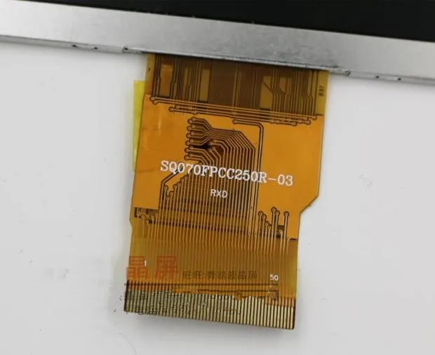 Горячие Продажа Новые 7 дюймов 50pin HD 1024x600 IPS ЖК дисплей совместим с SQ070FPCC250R 03 02