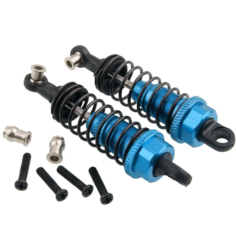 

2Pcs Aluminum Shock Absorber Upgrade Parts for 1:18 Wltoys A959 A969 A979 K929 Replacement A949-55 Rc Car Remote Control Blue