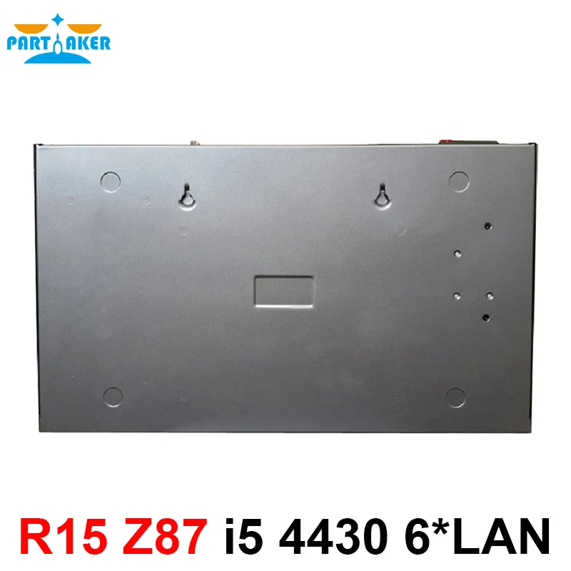 1U межсетевой маршрутизатор с 6 гигабитными 82574L LAN Intel Quad Core i5 4430 3 2G Wayos PFSense ROS