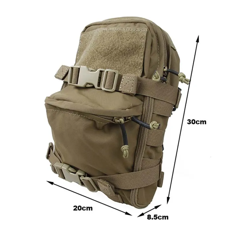 Тактическая матовая CB RG черная мини сумка для гидратации JPC MOLLE жилет воды|bag pouch|bag