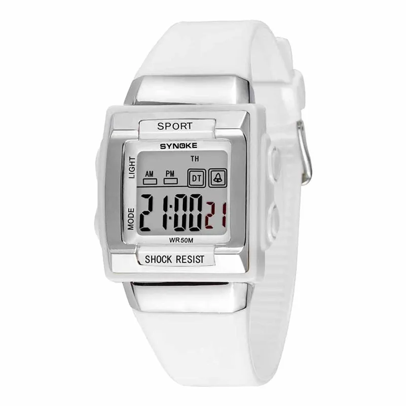 Student Boys Girls Watches Luminous Alarm Electronic Watch Multifunctional LED Digital Children Wrist Sport Kid Clock /DD | Наручные часы