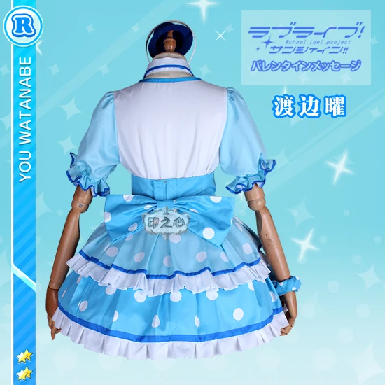 [В наличии] 2018 аниме Love Live! Солнечный свет! Косплей-костюм Aqours Missingo Два в одном |