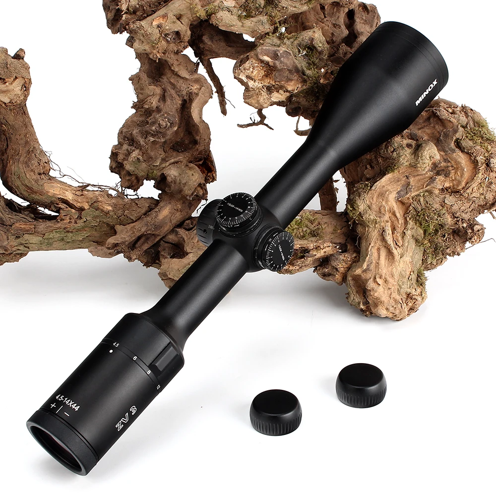 MINOX ZV 3 4 5-14X44 тактическая Оптика прицел BDC 400 проволока сетка сторона Параллакс для