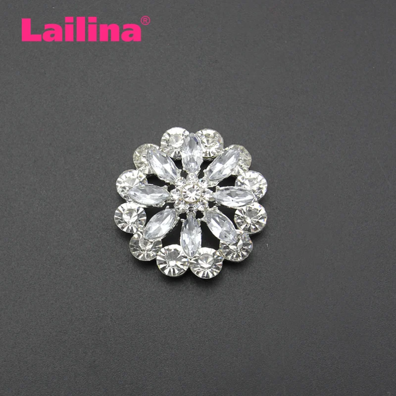 Серебро страз брошь букет большие броши булавки для хиджаба и с украшением в виде