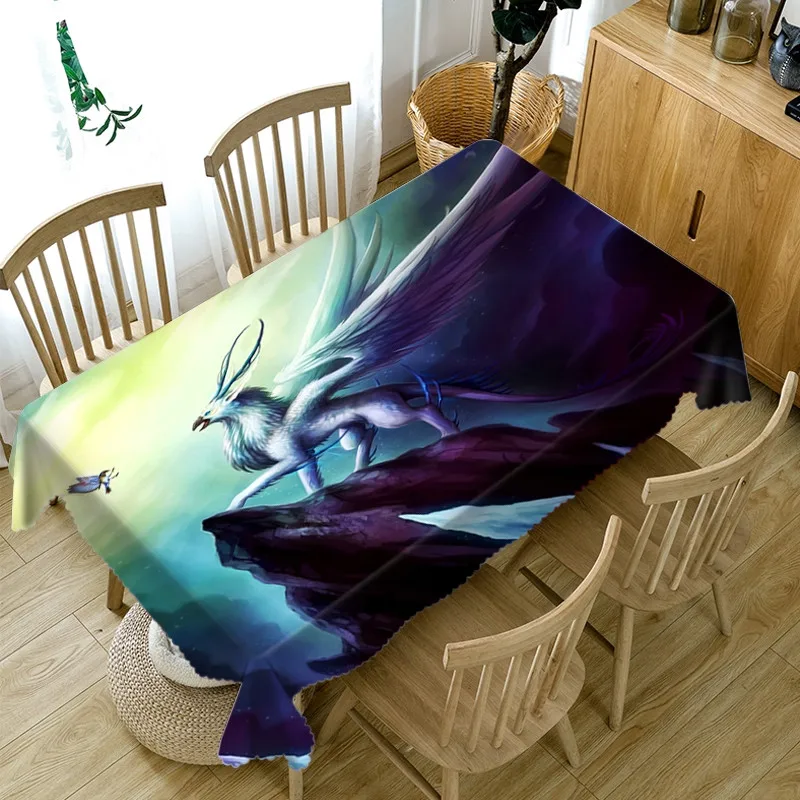 Круглая пластиковая скатерть для улицы прямоугольный водонепроницаемый чехол