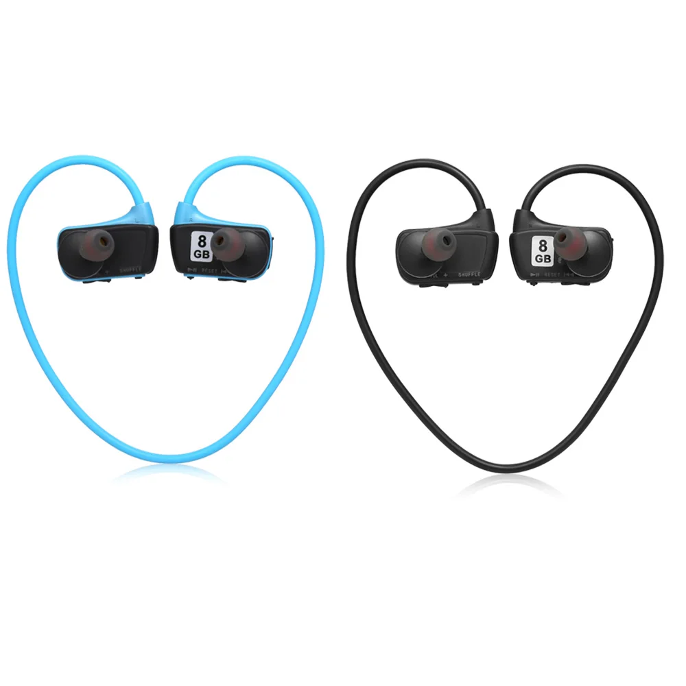 W273 8 Гб спортивный MP3-плеер наушники и MP3 2в1 музыка шумоподавление Гарнитура MP3 WMA цифровой музыкальный плеер наушники для бега