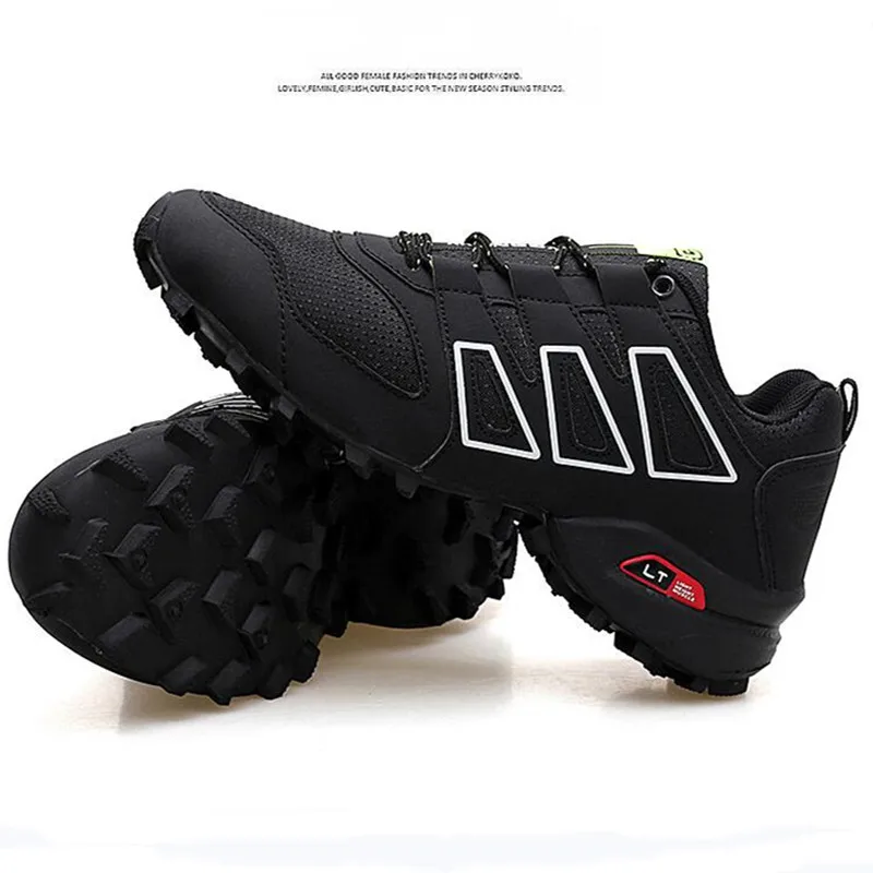 

Trekking Shoes Outdoor Sneakers Men Lace-up Hiking Shoes Lightweight Training Shoes Explore Shoes Durable Outsoles