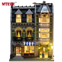 mtele led light kit for 10185 green grocer house building blocks compatible with 15008 not include the model