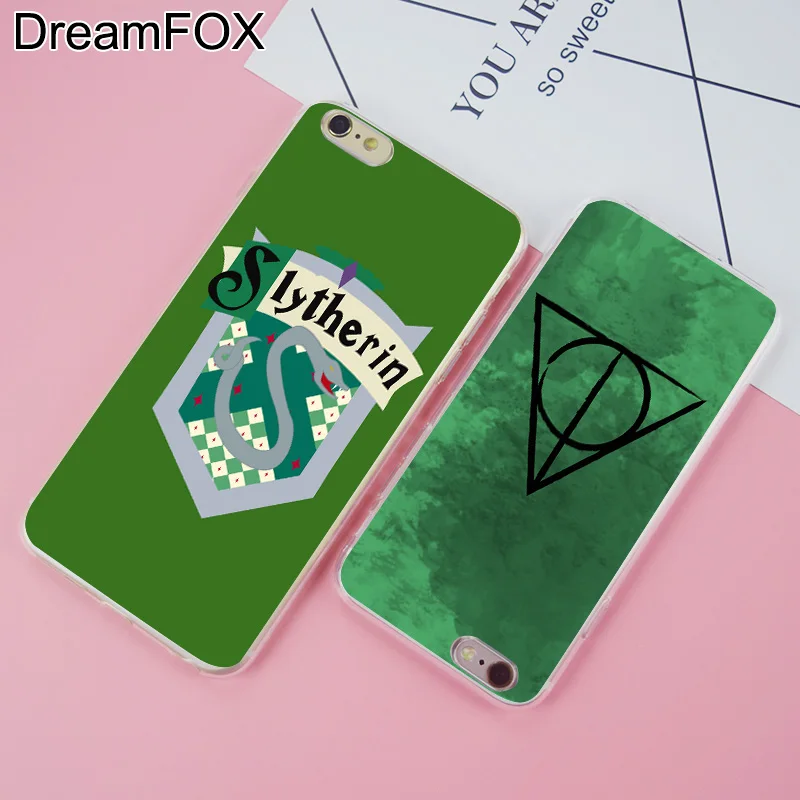 DREAMFOX K201 Slytherin Necktie Soft TPU Silicone Case Cover For Apple iPhone 11 Pro X XR XS Max 8 7 6 6S Plus 5 5S SE 5C 4 4S |
