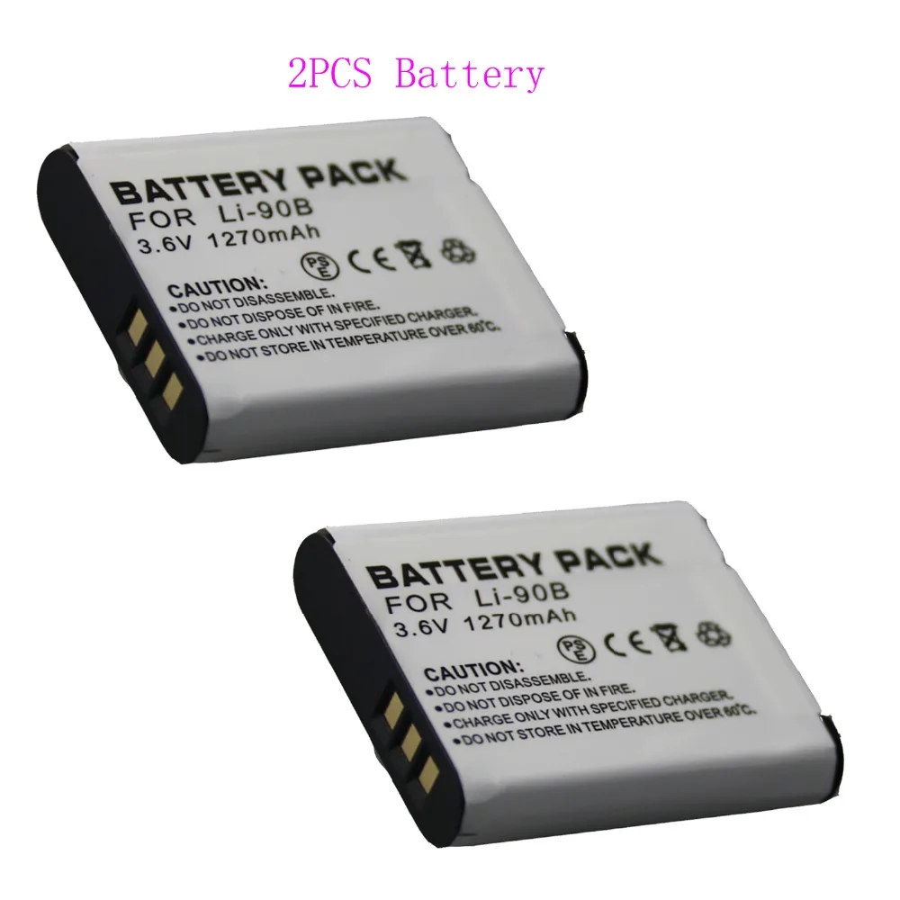 Лидер продаж 2 шт. 3 6 В Li 90B Li90B 92B Li92B аккумуляторная батарея для цифровой камеры