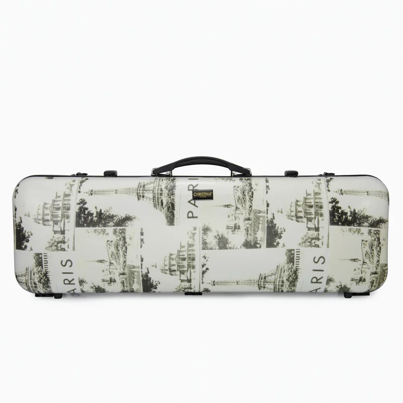 High quality Italy Christina rectangle violin case 4/4 carbon fiberglass Violin accessories | Спорт и развлечения