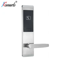 stainless steel rfid hotel lock system smart card digital electronic door locks