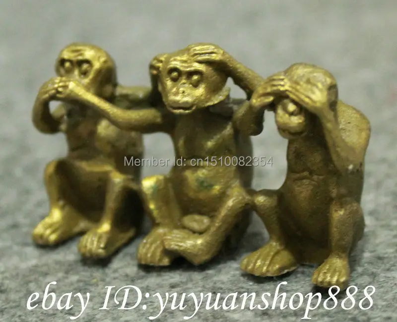 Фольклорная китайская латунная скульптура со знаками Зодиака и богатства 3|sculpture