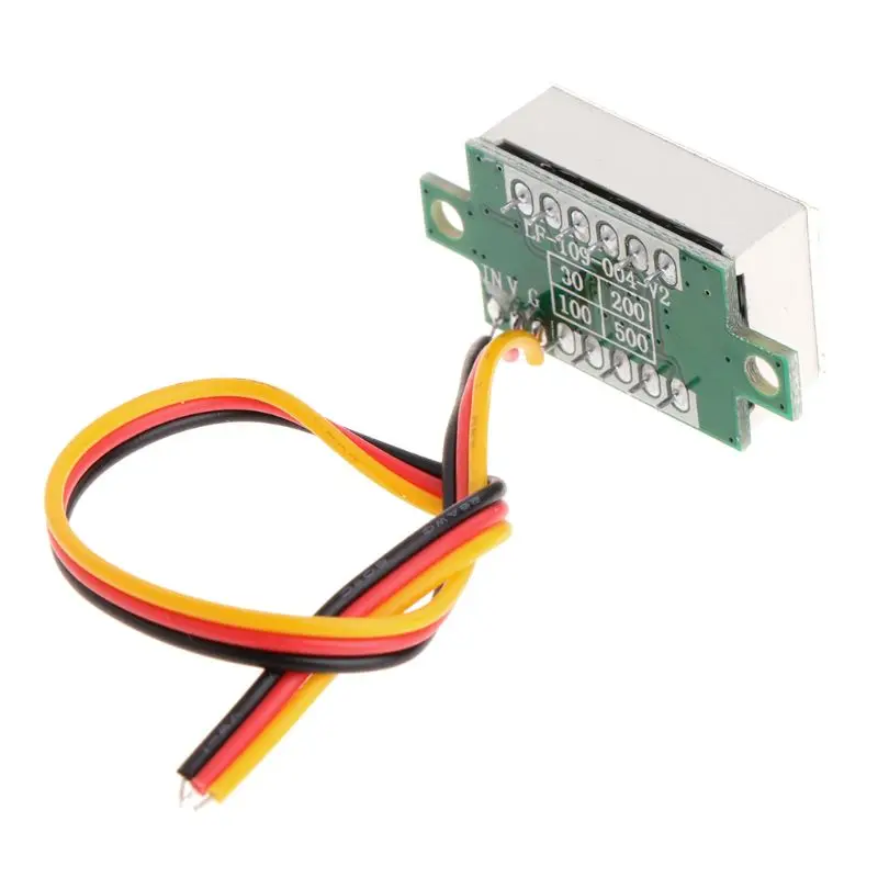 1pc 0.36" DC 0-100V 3 bits wires Digital Voltmeter LED Display Panel Voltage Meter | Инструменты