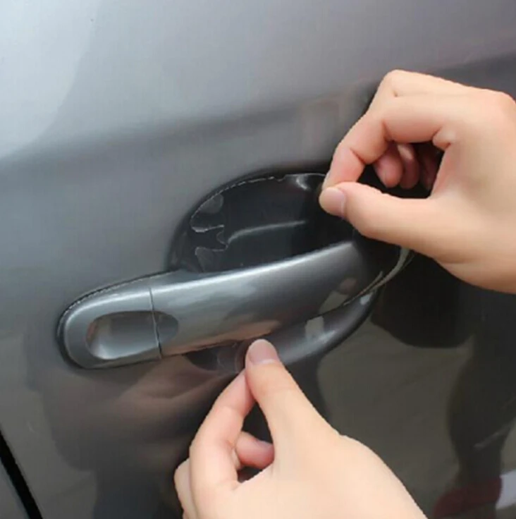 Наклейки на дверные ручки автомобиля Авто Стайлинг наклейка для citroen c3 subaru forester bmw