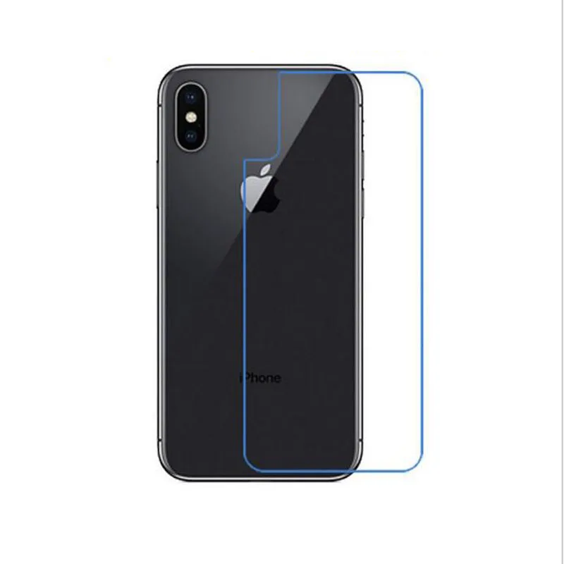 Прозрачная Матовая Глянцевая защитная пленка наклейка для iphone 5 5S SE 6 6S 7 8 Plus 11 Pro X XR XS 11pro Max задняя защитная крышка