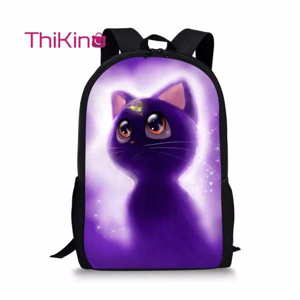 CDGX362C Thikin Cat Рюкзак для подростков девочек Сейлор Мун школьная сумка для дошкольников рюкзак для учеников Дорожная сумка на плечо женская Mochila - Цвет: CDGX362C