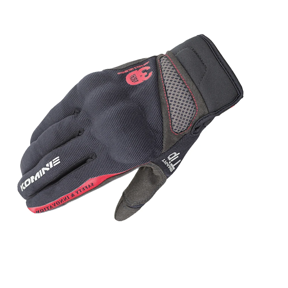Сенсорный экран! Komine GK-163 3D дышащие летние перчатки мотоциклетные для езды на