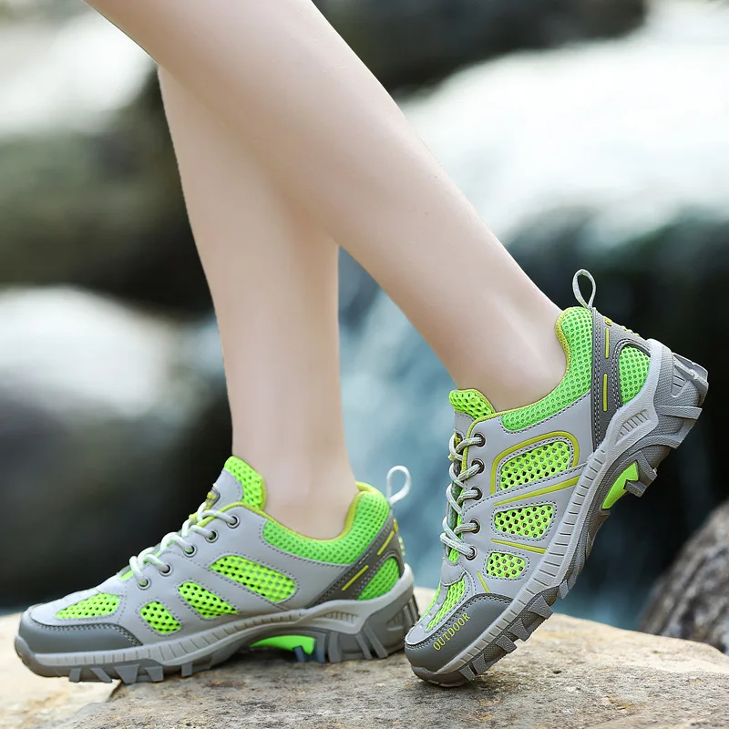 2018 лето новая пара альпинистская обувь дышащая одежда Большие размеры