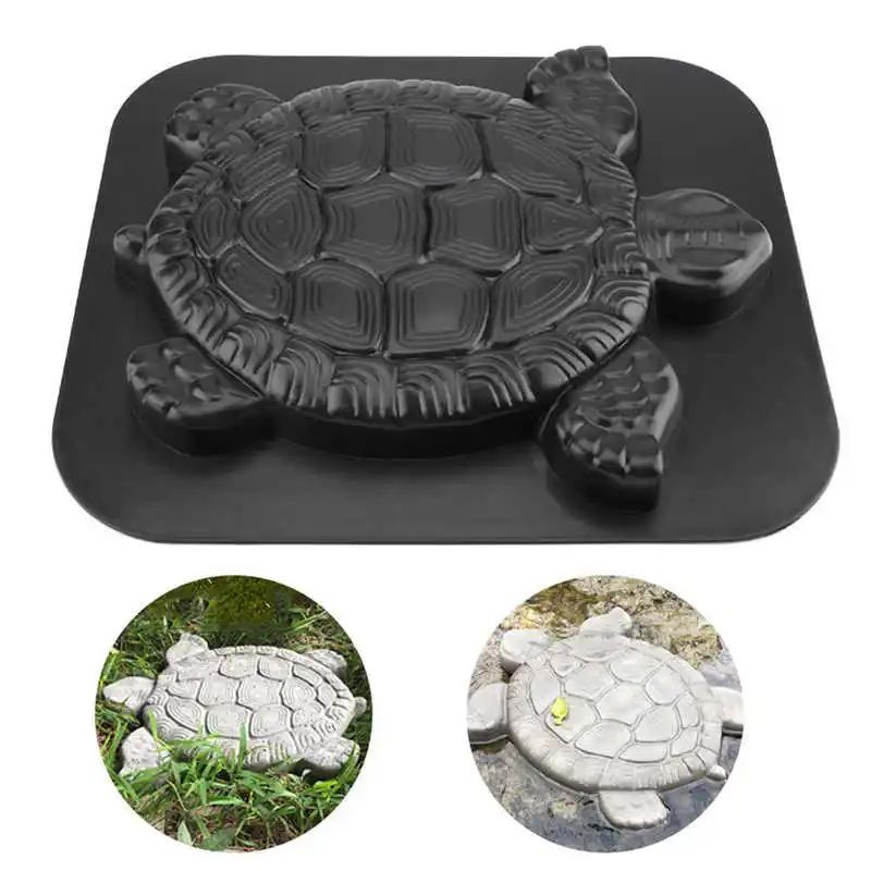 Paving Pavement Mold Черепаха путь плесень бетона шаговый камень пластик цемент вручную формы для керамической плитки дорожный инструмент для дворов сад@ 30 - Цвет: Paving Pavement Mold