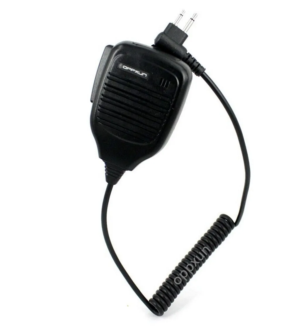 black Oppxun 2 контакта для motorola EP450, CP040 GP88S, GP88, GP3188, GP2000S, MAG ONE A8 и т. Д. Рация - Цвет: black