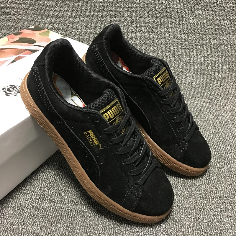 Обувь Puma бархатная обувь на толстой подошве платформе для мужчин и женщин