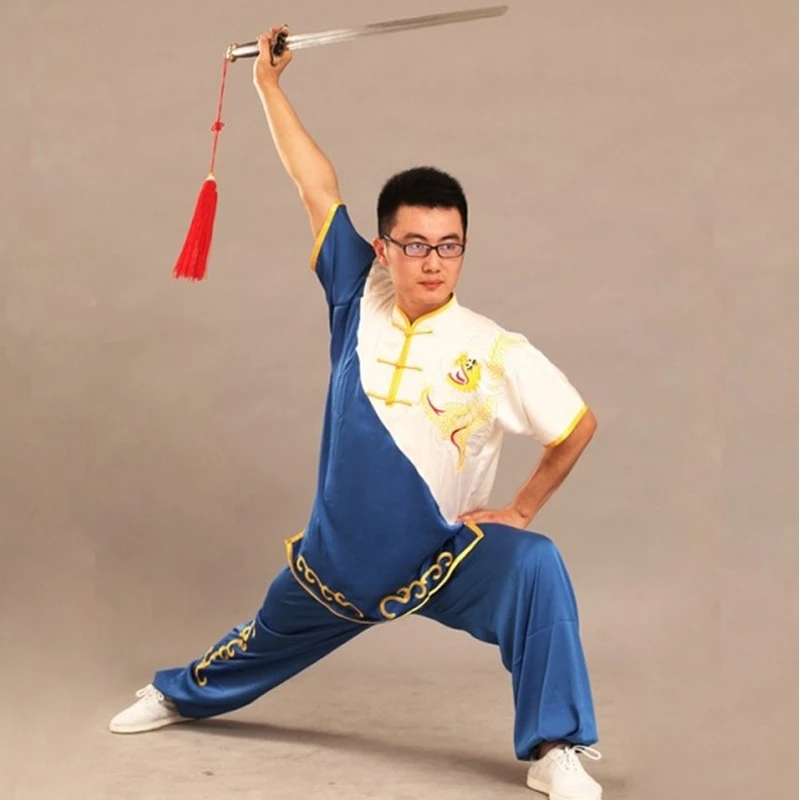 Одежда Wushu Униформа костюм в виде крыла кунг фу униформа для боевых искусств