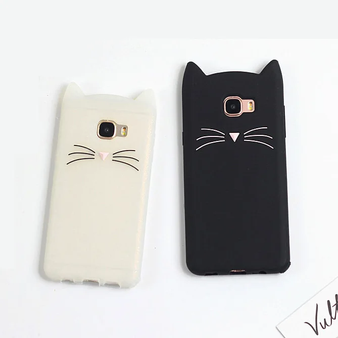 Cute Cat Soft Phone Case For Samsung Galaxy S8 Plus J1 J3 J5 J7 2016 S3 S4 S5 S6 S7 Edge Duos A3 A5 2017 A320 A520 Note 8 Cover |