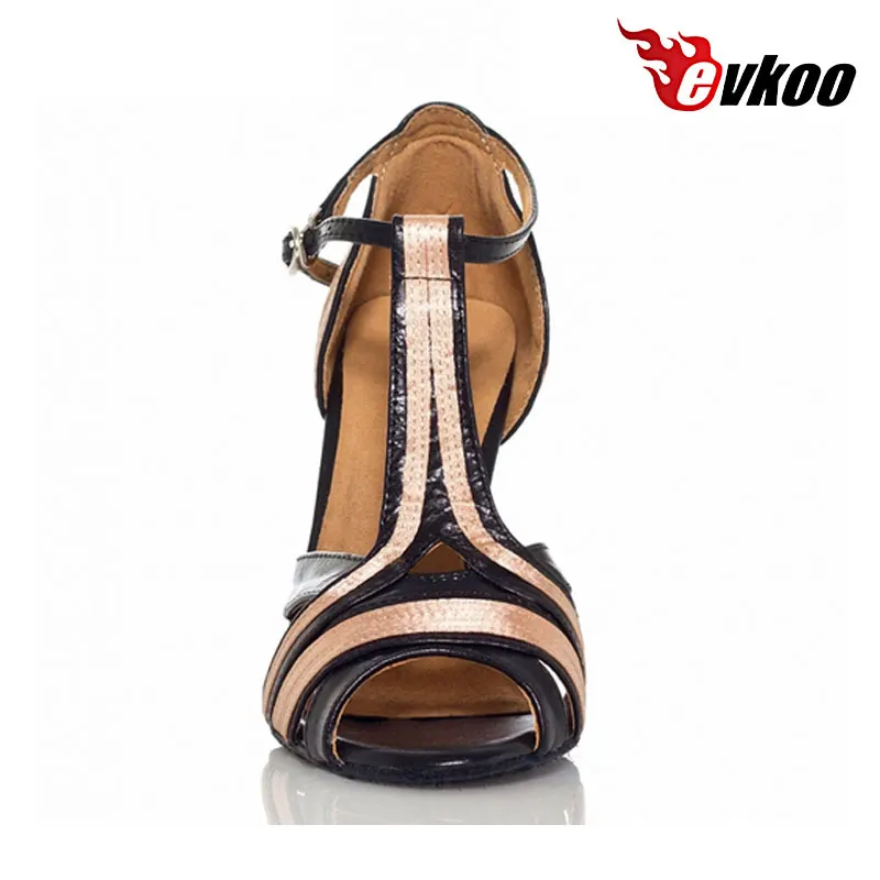 Женские туфли для латиноамериканских танцев Evkoo танцевальные с мягкой подошвой