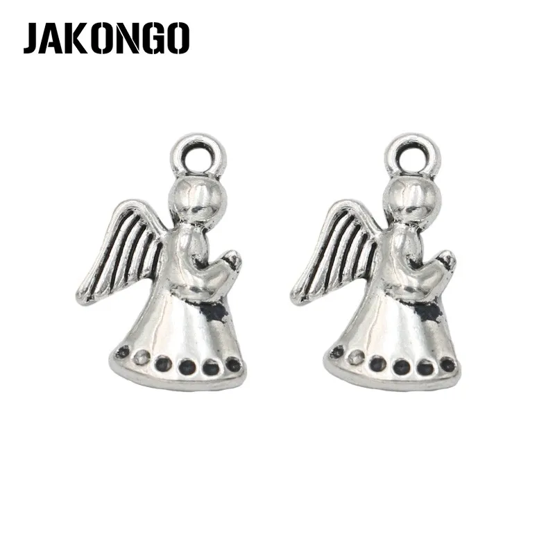JAKONGO старинный посеребренный ангел Сказочная фотография аксессуары для