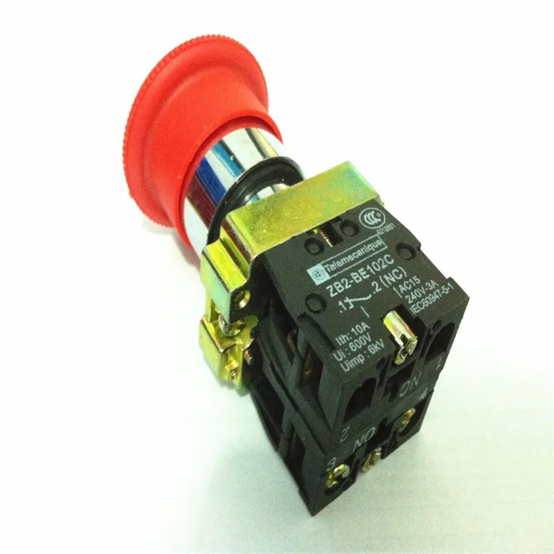 BS545 флэш 22 мм 1 NC без контакта твист сброс памяти|stop push button switch|button switchbutton light switch |