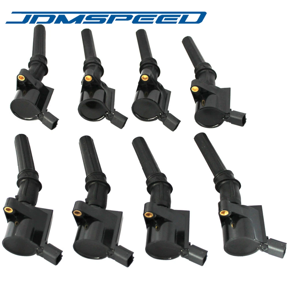 Новые полные катушки зажигания 3W7Z12029AA 8 шт. подходит для Ford Lincoln Mercury DG508 4.6L 5.4L V8