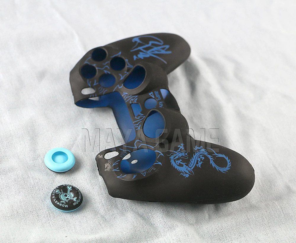 OCGAME Высокое качество для ps4 playstations 4 контроллер силиконовый чехол с 3d джойстиком кнопки защитный чехол