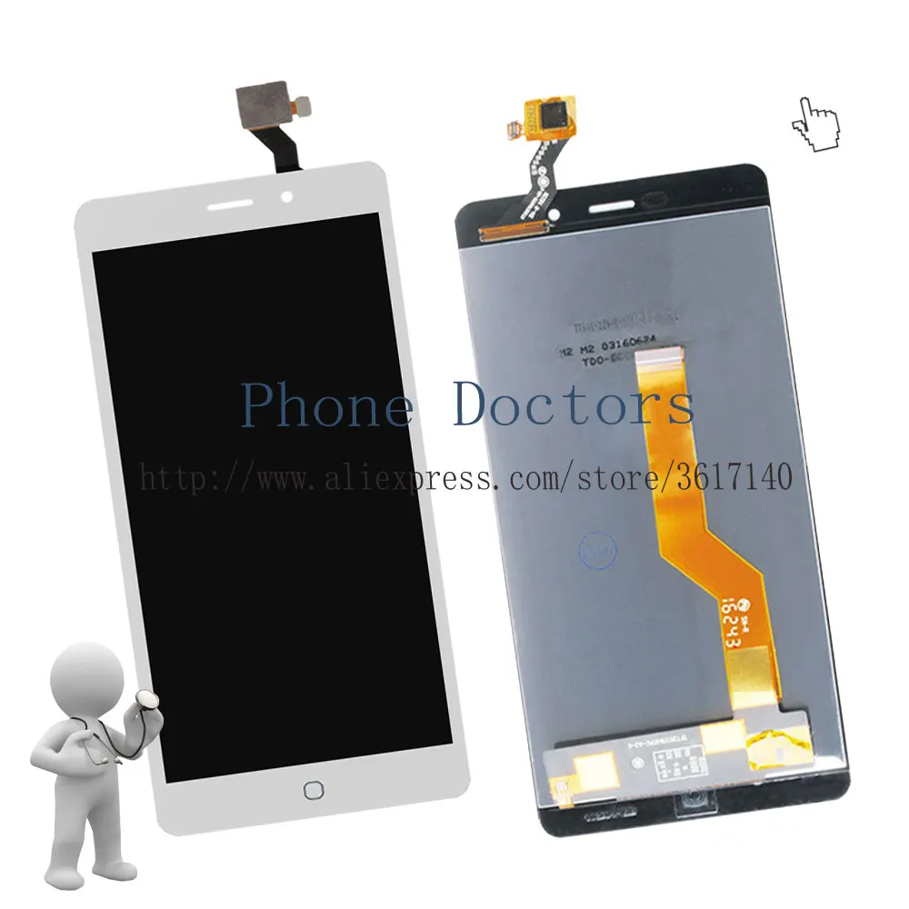 5 &quotAAA Качество lcd для Elephone P9000 LTE дисплей + кодирующий преобразователь сенсорного