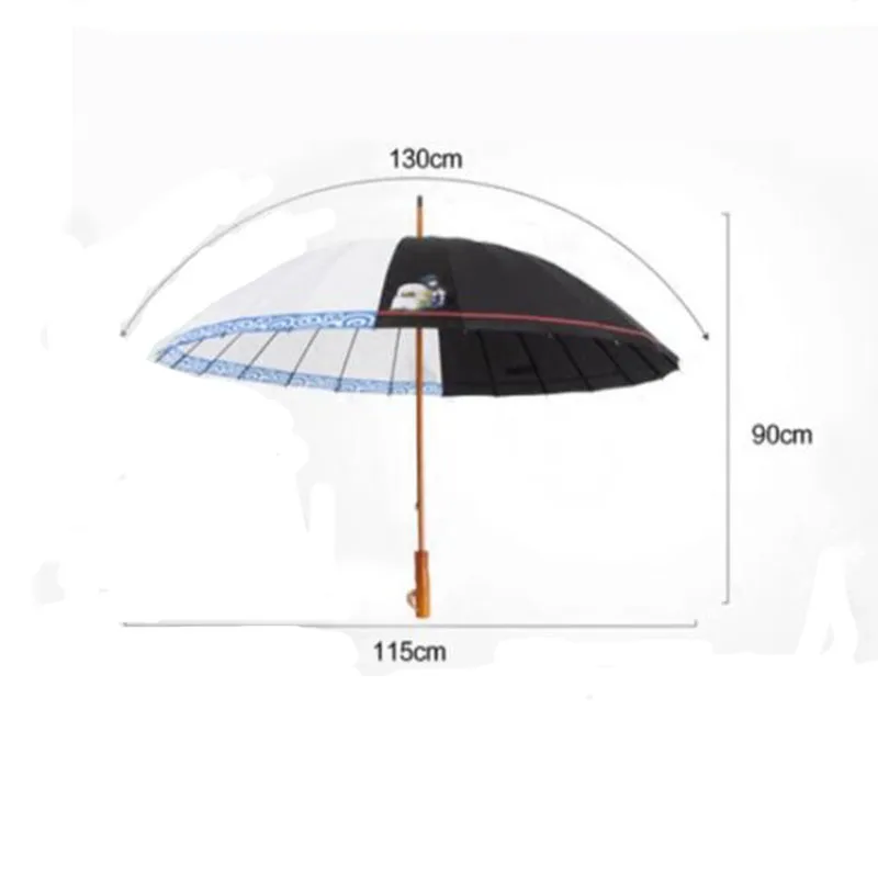 Gintama Anime Cartoon Umbrella 24 Bone Increase Windproof | Дом и сад