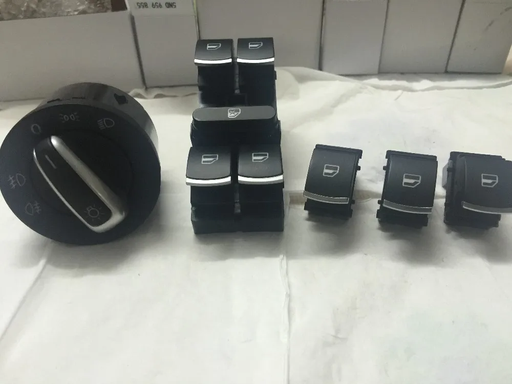 Быстрая доставка хромированный автоматический переключатель фар + Главный и