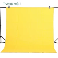 1 6x4m yellow color non woven textile muslin photo backgrounds studio photography screen chromakey backdrop cloth