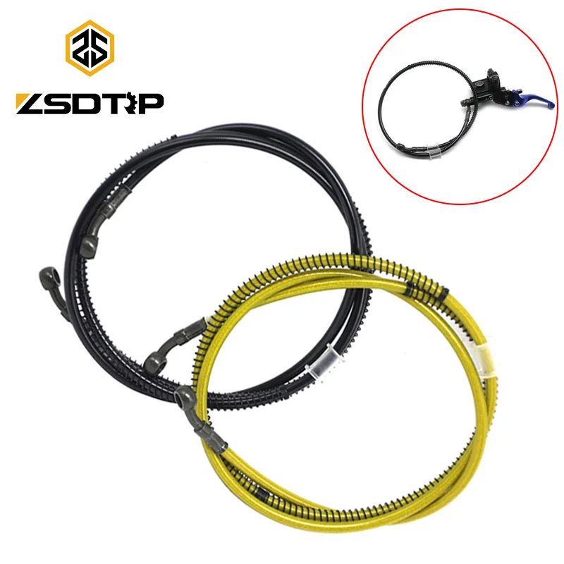 Тормозной шланг ZSDTRP из нержавеющей стали для мотоцикла 80/170/240 см трубчатый
