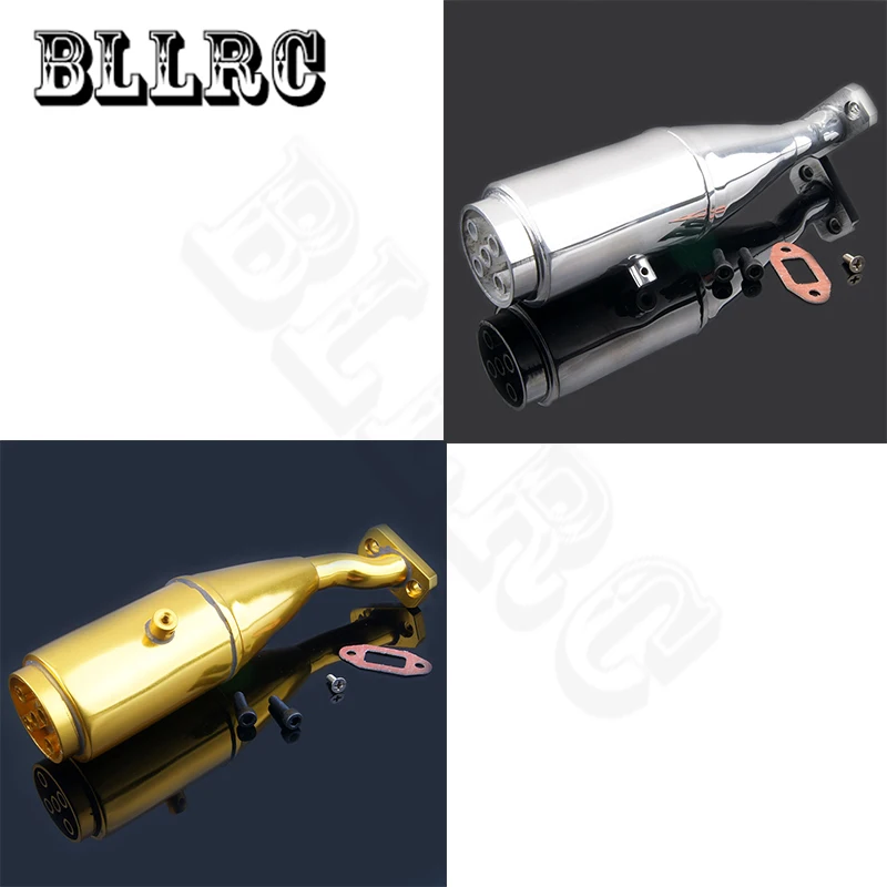 Обновленная алюминиевая задняя выхлопная труба с 5 отверстиями для 1:5