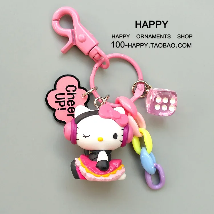 Брелок пряжка Трубы рисунок Hello Kitty оригинальность подарок отправка в почтовом