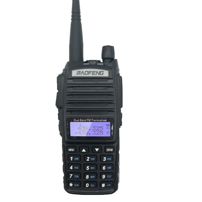 UV-82 BAOFENG UV-82 8 Вт КВ трансивер Радио Comunicador мощная портативная рация 10 км длинный диапазон UV82 UHF VHF UV 82 Ham CB радио сканер - Цвет: UV-82