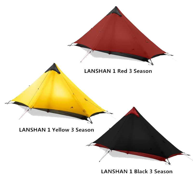 3F UL GEAR LanShan 2 человек наружная Сверхлегкая палатка для кемпинга 3 сезона профессиональная 15D Silnylon Бесшумная палатка