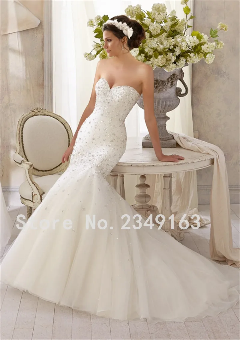 Милая Халат Де Mariage BrushTrain свадебное платье Шифон Бисероплетение невесты платья